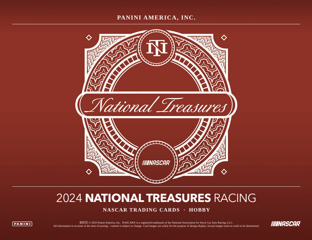 2024 Panini National Treasures Racing Hobby Box