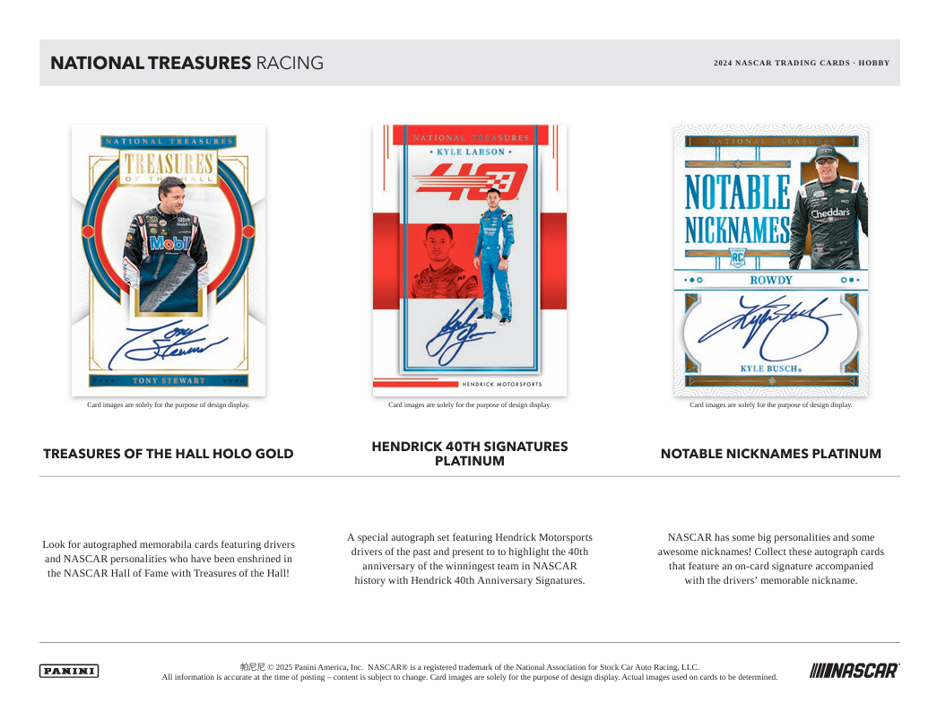 2024 Panini National Treasures Racing Hobby Box