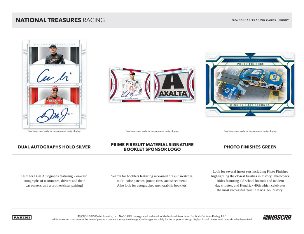 2024 Panini National Treasures Racing Hobby Box