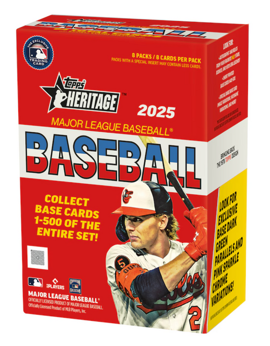 2025 Topps Heritage Baseball Value Box