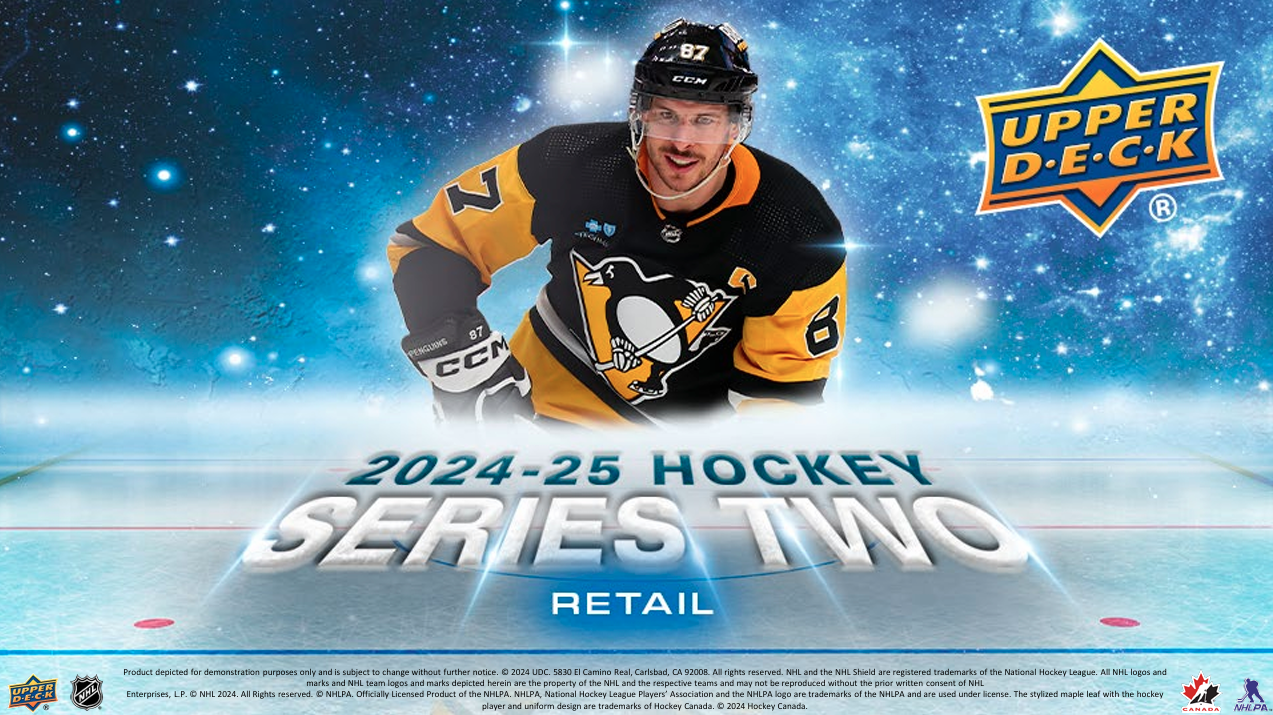 2024-25 Upper Deck Series 2 Hockey Tin