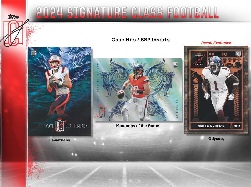 2024 Topps Signature Class Football Value Box