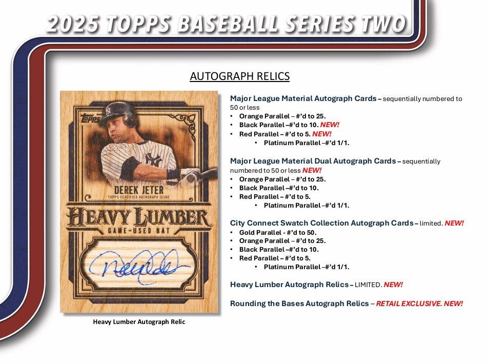 2025 Topps Series 2 Baseball Mega Box