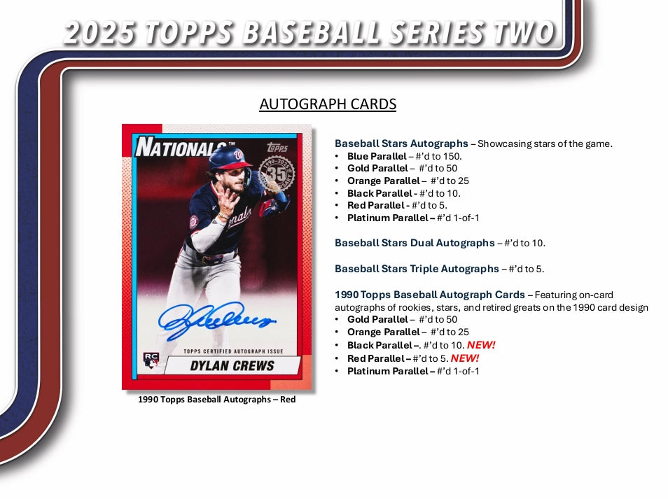 2025 Topps Series 2 Baseball Mega Box