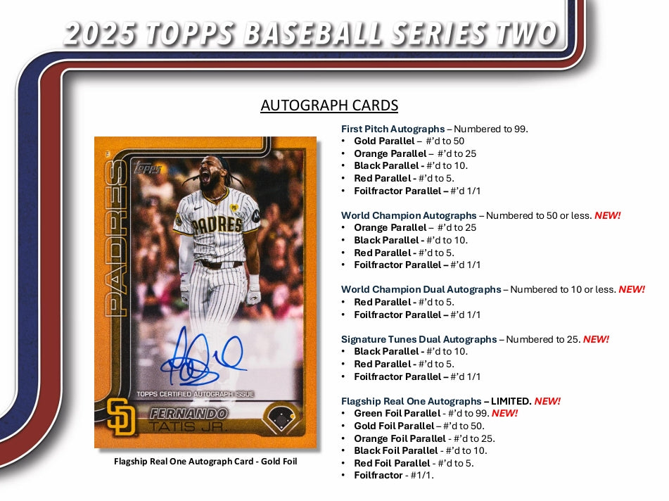 2025 Topps Series 2 Baseball Mega Box