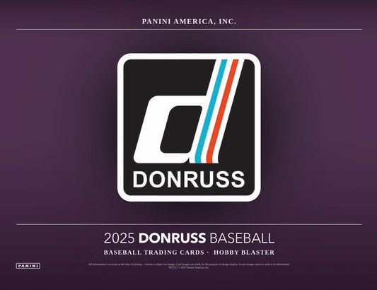 2025 Panini Donruss Baseball Hobby Blaster Box