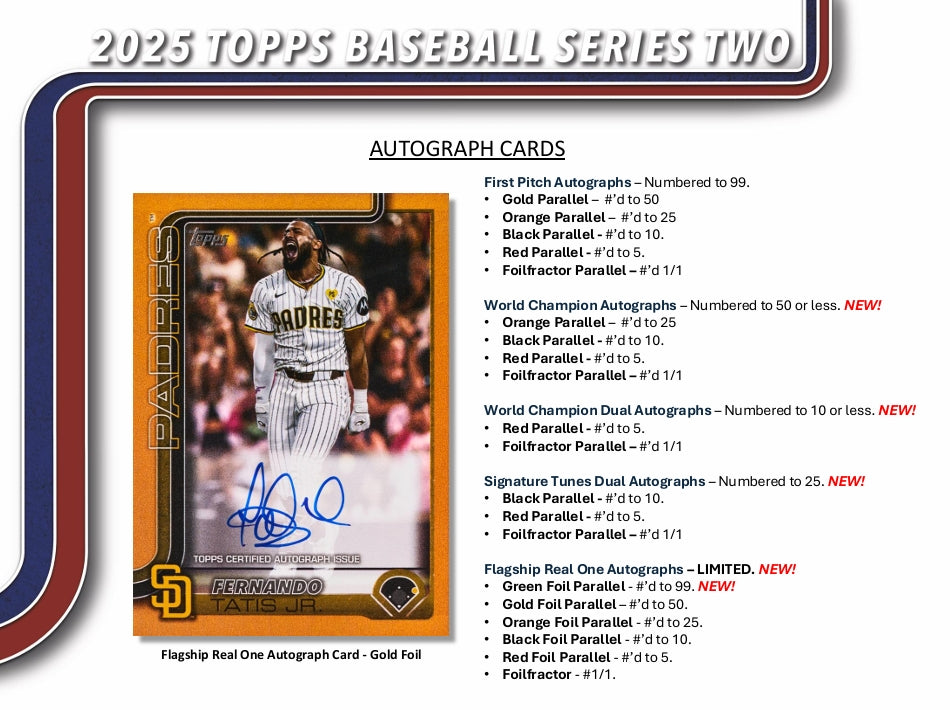 2025 Topps Series 2 Baseball Hobby Box