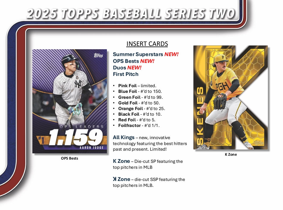 2025 Topps Series 2 Baseball Jumbo Box