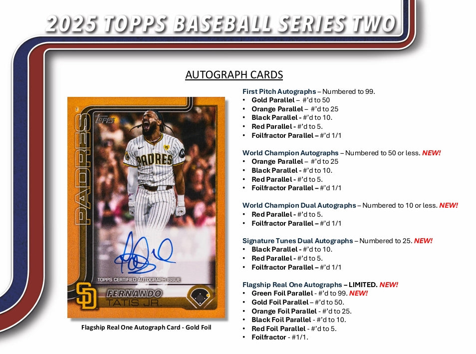2025 Topps Series 2 Baseball Jumbo Box
