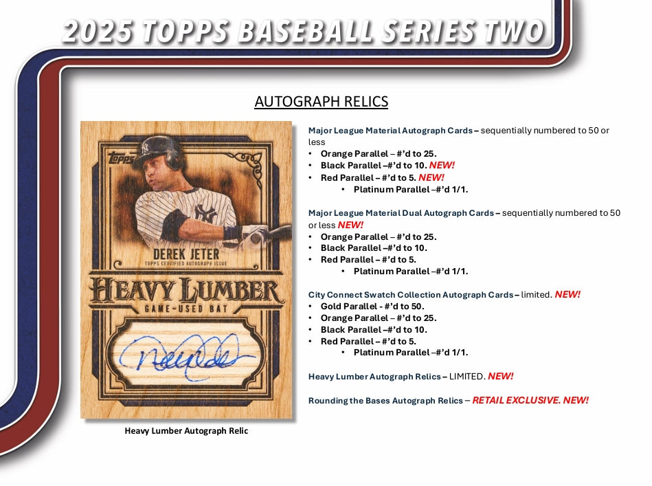 2025 Topps Series 2 Baseball Value Box