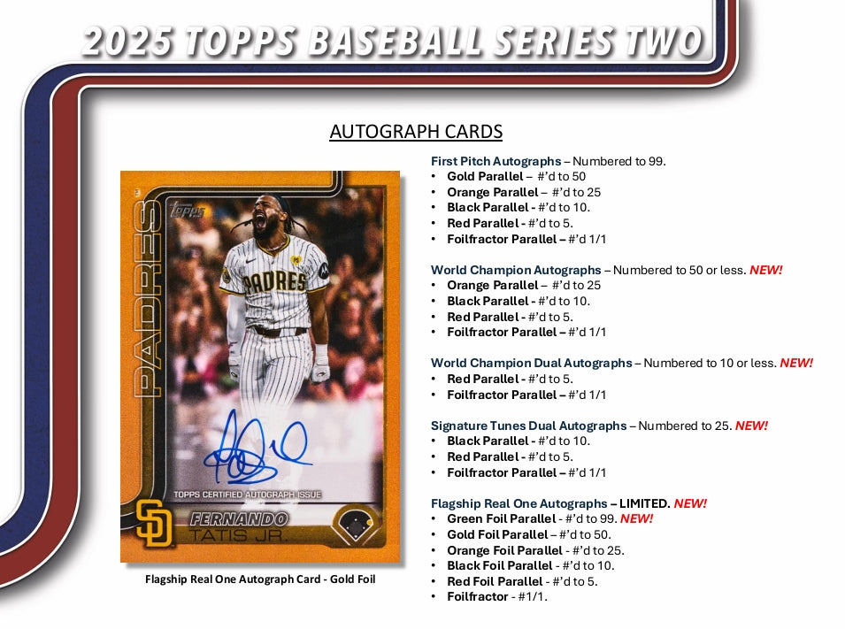 2025 Topps Series 2 Baseball Value Box