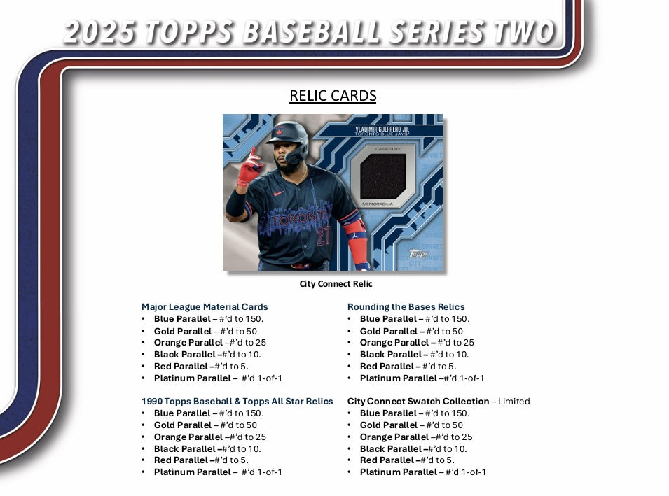 2025 Topps Series 2 Baseball Value Box