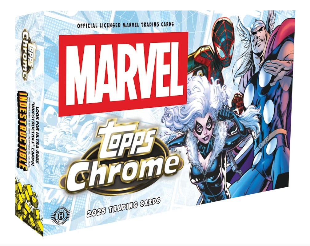 2025 Topps Marvel Comics Chrome Hobby Box