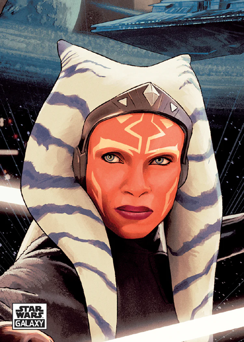 2025 Topps Star Wars Chrome Galaxy Ahsoka Tano
