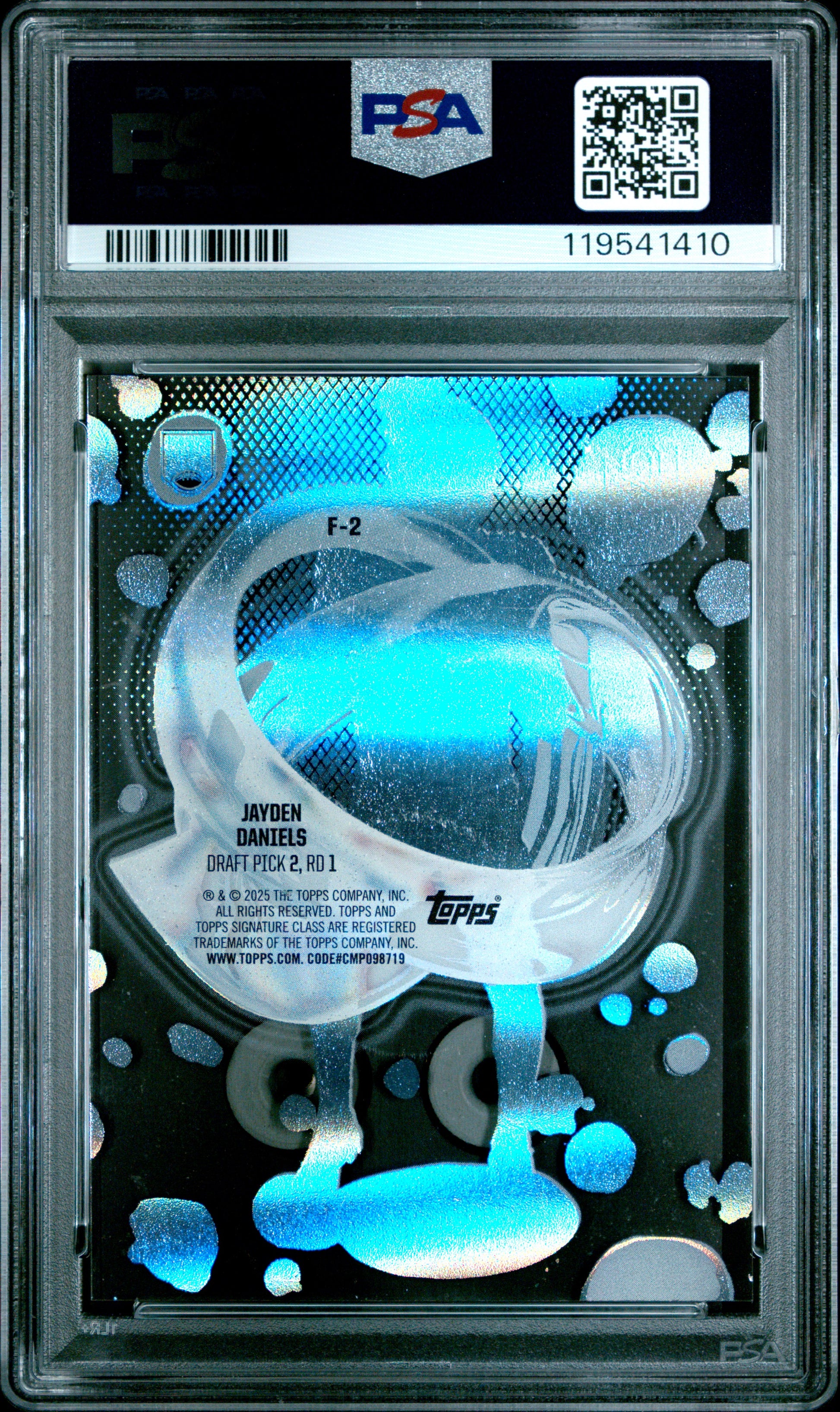 2024 Topps Signature Class Fluidity Jayden Daniels #F2 PSA 10