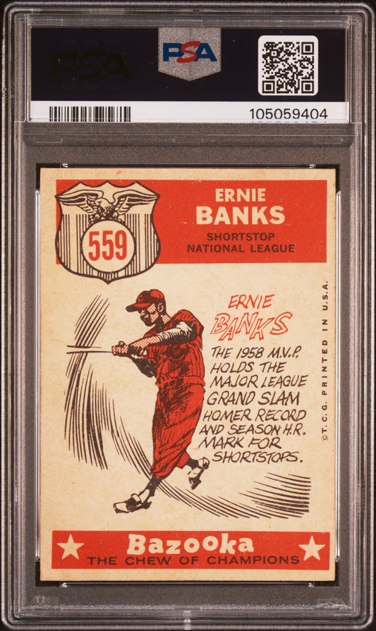 1959 Topps All Star Ernie Banks