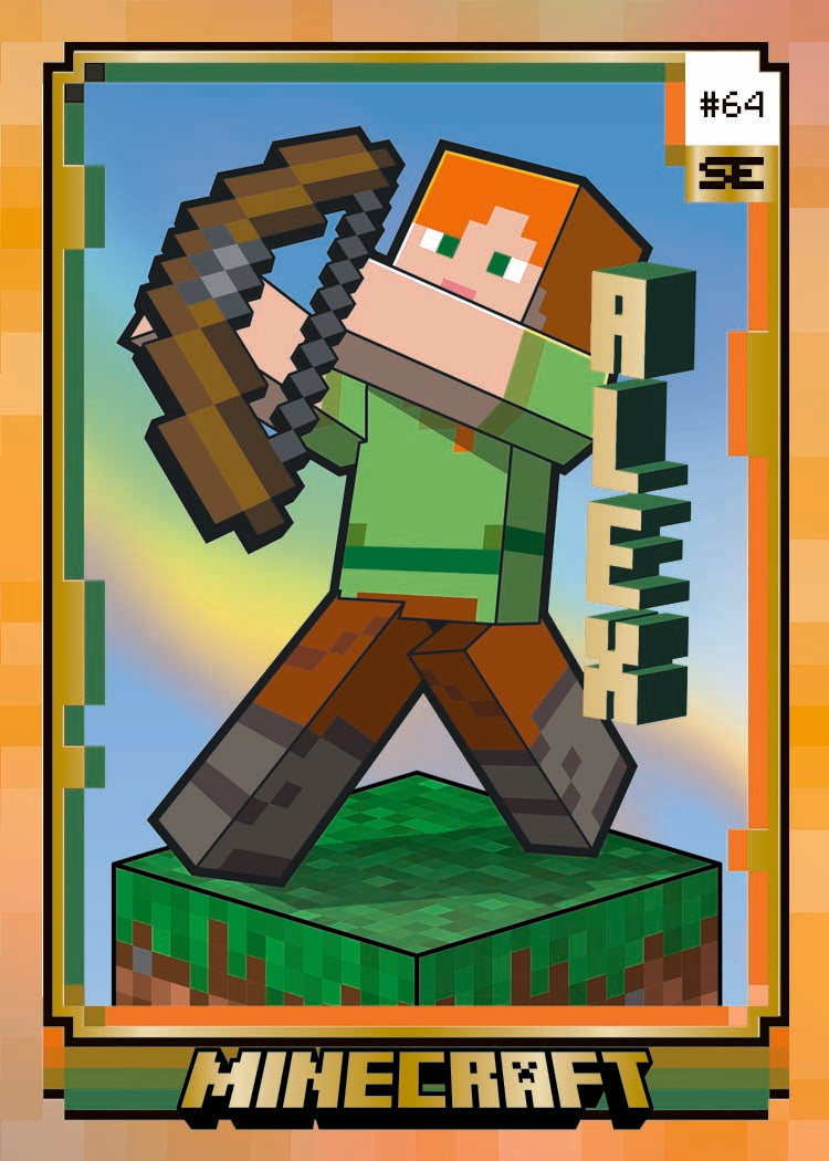 2025 Panini Minecraft Special Edition Gold Alex
