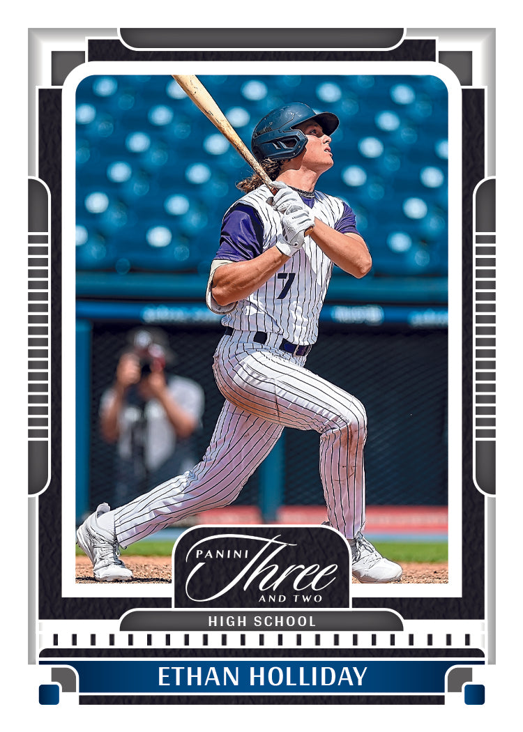 2025 Panini Three & Two Baseball Ethan Holliday