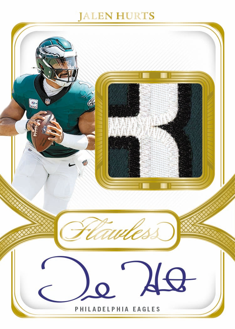 2024 Panini Flawless Football Patch Autograph Jalen Hurts