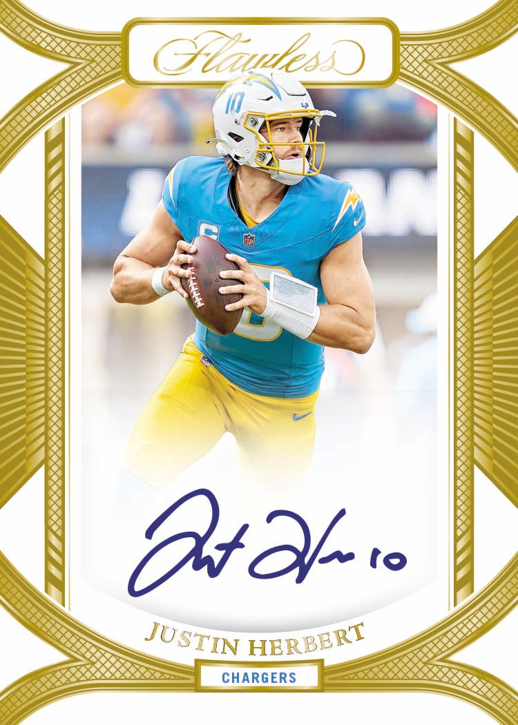 2024 Panini Flawless Football Justin Herbert Autograph
