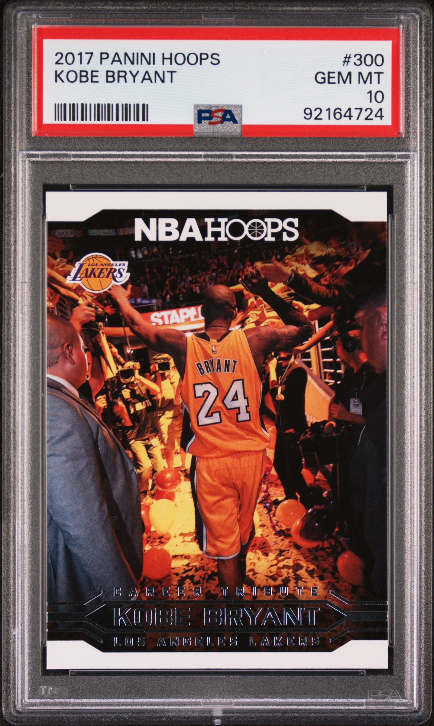 2017 Panini Hoops #300 Kobe Bryant (PSA 10)
