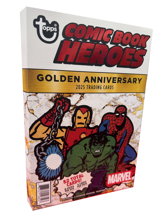 2025 Topps Marvel Comic Book Heroes 1975 Golden Anniversary Hobby Box