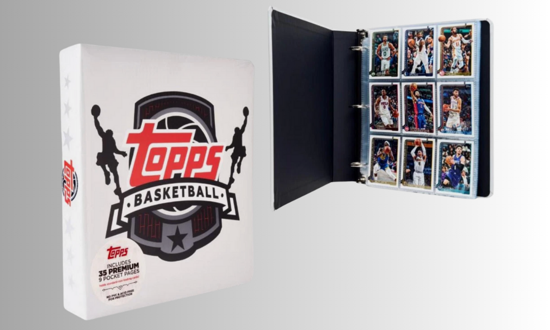 sports card binder