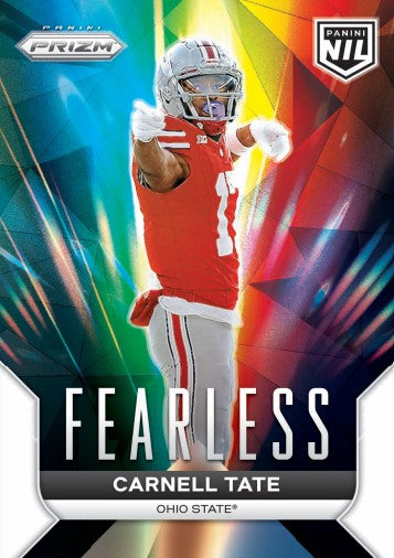 2024-25 Panini The Ohio State University NIL Fearless Carnell Tate