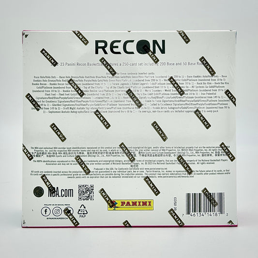 2022-23 Panini Recon Basketball Hobby Box