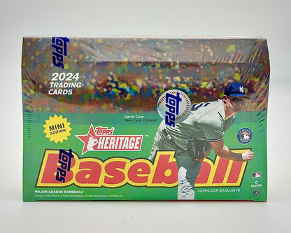 2024 Topps Heritage Baseball Mini Box