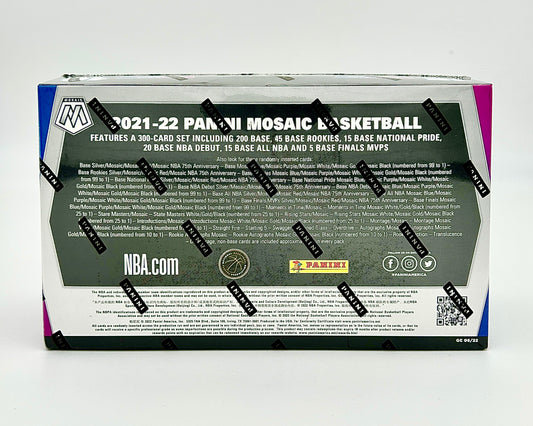 2021-22 Panini Mosaic Basketball Hobby Box