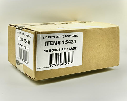 2023 Panini Clearly Donruss Football Hobby Sealed Case (16 boxes)