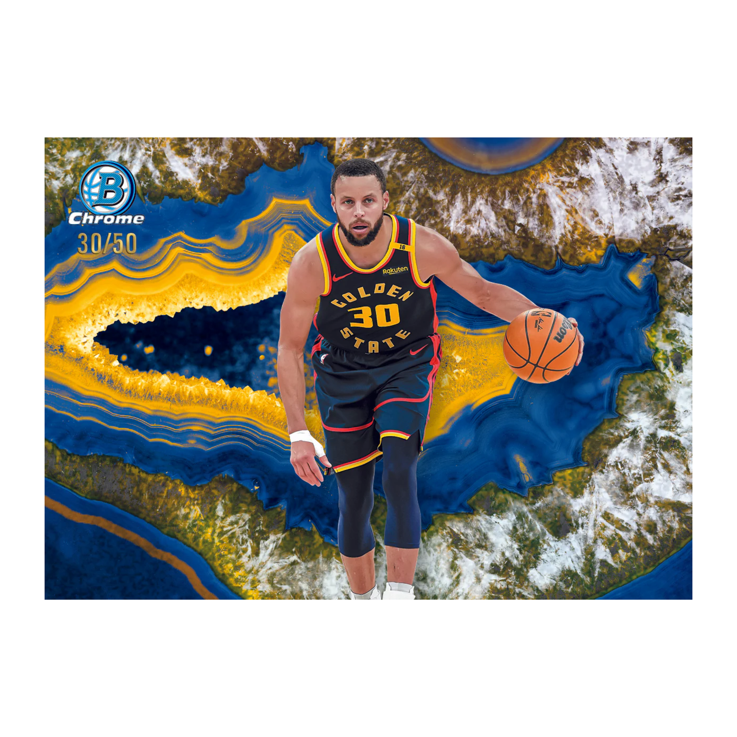 2025-26 Bowman Basketball Crystalized Stephen Curry