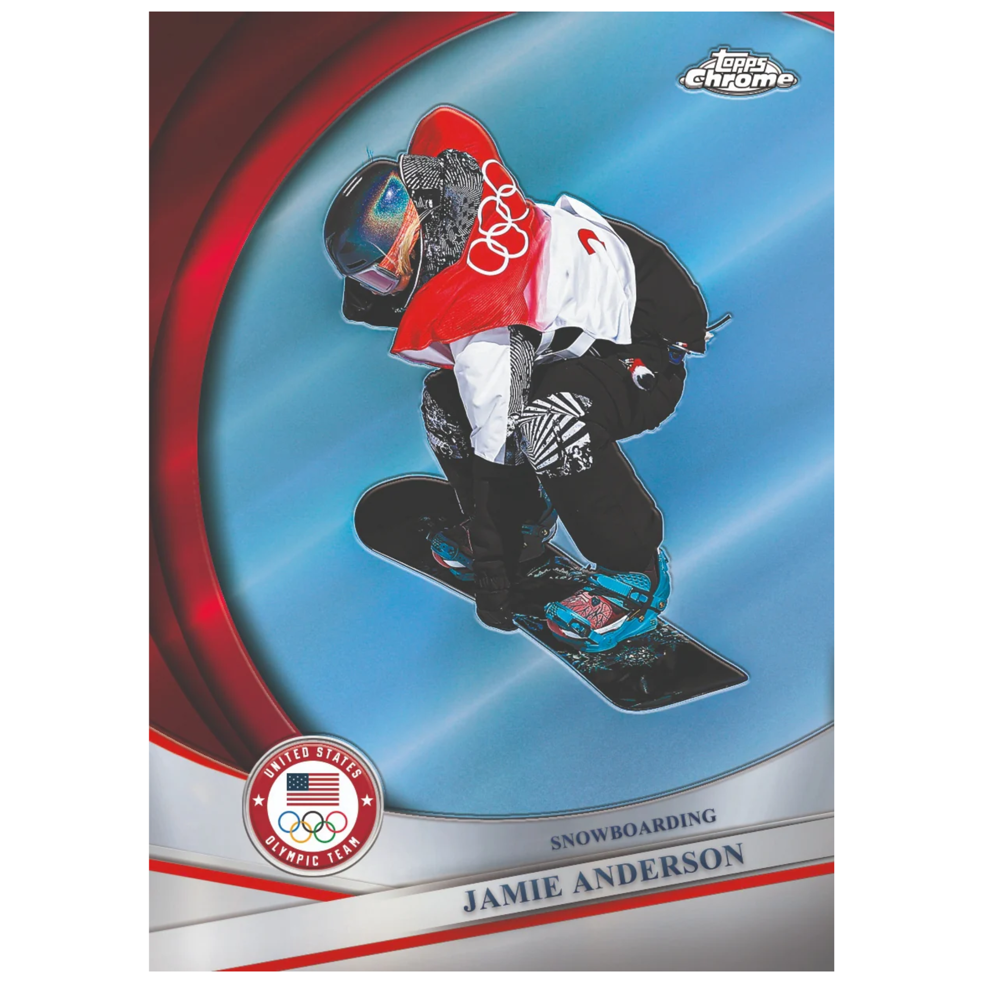 2026 Topps Chrome US Olympic & Paralympic Hopefuls Jamie Anderson