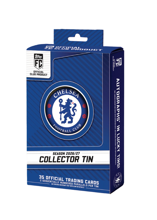 2026-27 Topps Chelsea Soccer Collector Tin