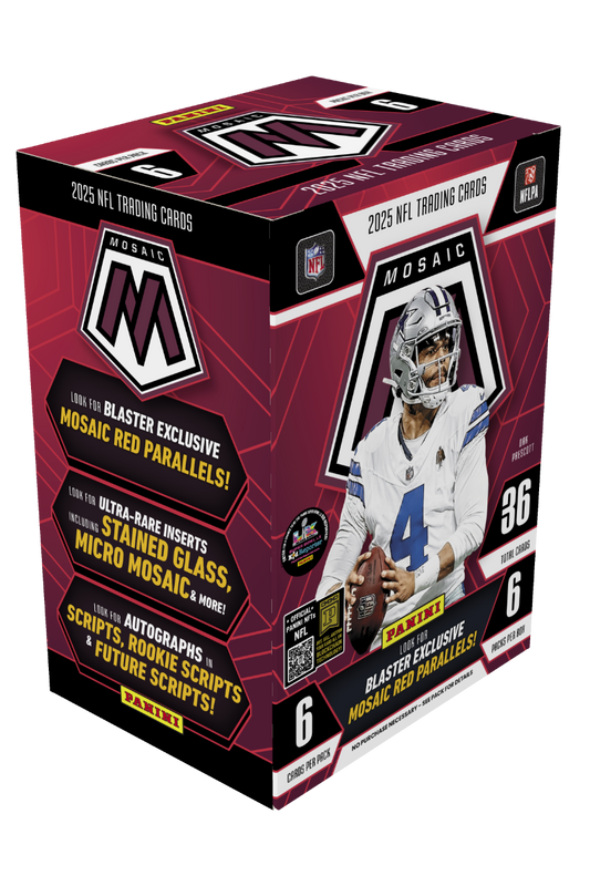 2025 Panini Mosaic Football Hobby Blaster Box
