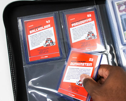 Ultra PRO 4-Pocket Zippered Toploader Pro-Binder