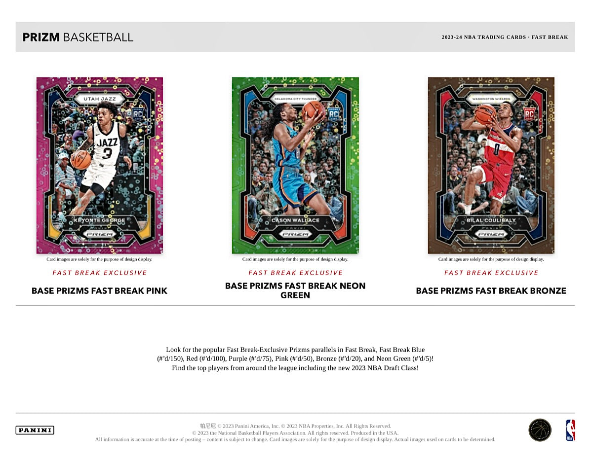 2023-24 Panini Prizm Basketball Fast Break Box