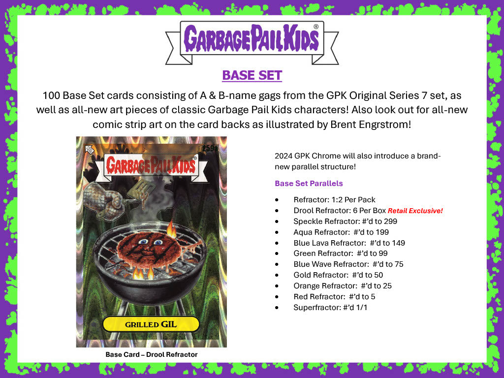 2024 Topps Chrome Garbage Pail Kids Value Box