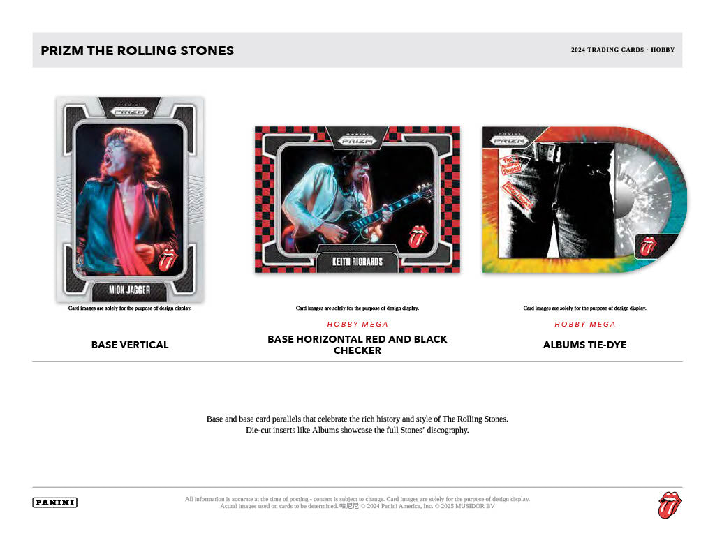 Panini Prizm The Rolling Stones