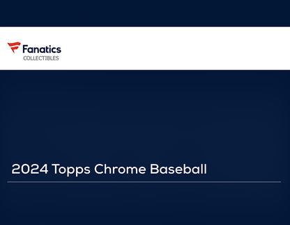 2024 Topps Chrome Baseball Value Box