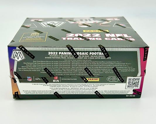 2022 Panini Mosaic Football No Huddle Box