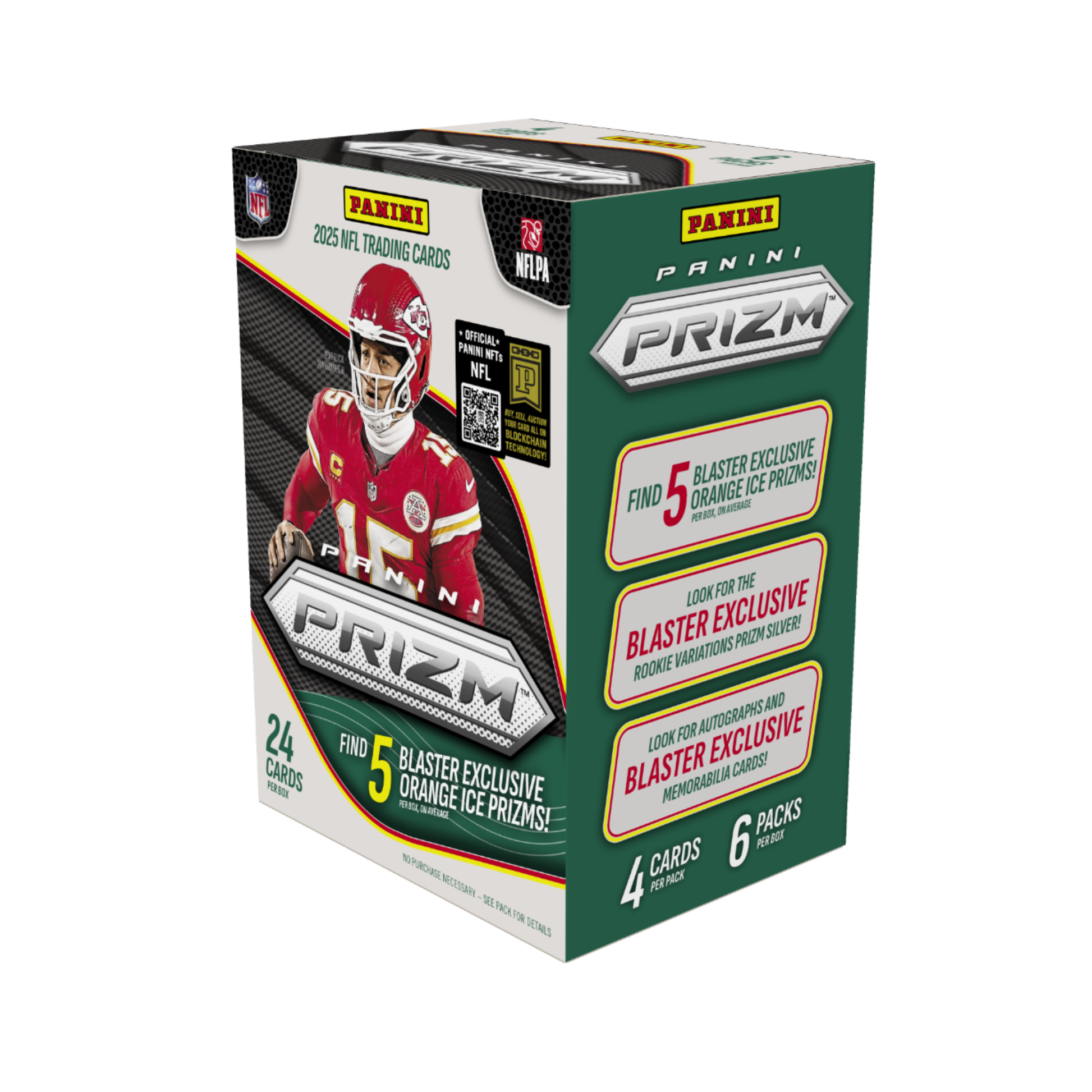 2025 Panini Prizm Football Hobby Blaster Box