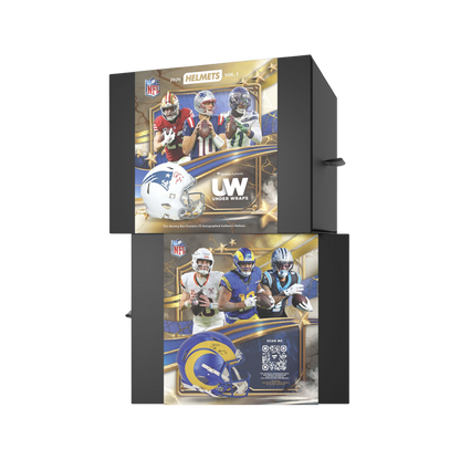 2026 Fanatics Under Wraps Autographed Authentic NFL Helmet Vol 1