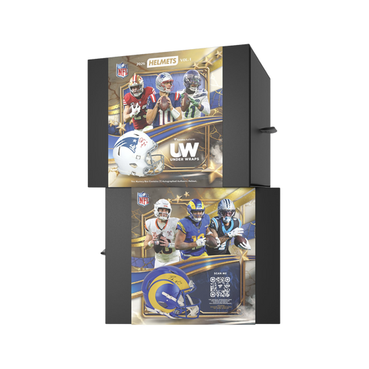 2026 Fanatics Under Wraps Autographed Authentic NFL Helmet Vol 1