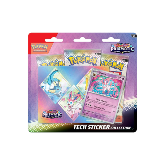 Pokémon Scarlet & Violet Prismatic Evolutions Tech Sticker Collection (Sylveon)