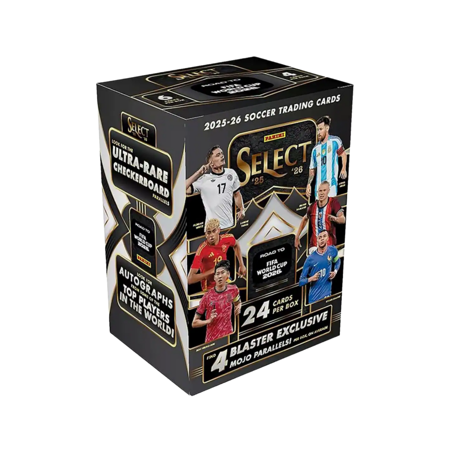 2025-26 Panini Select Road to FIFA World Cup Soccer Blaster Box