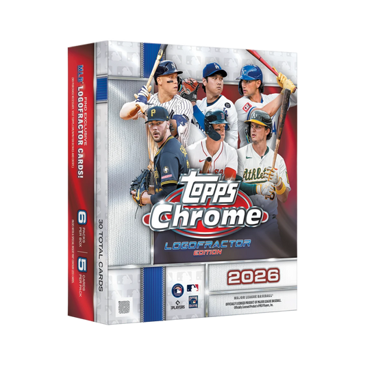 2026 Topps Chrome Baseball Logofractor Box