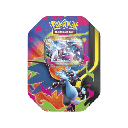 Pokémon Mega Charizard Tin - Mega Charizard X ex