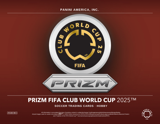 2025 Panini Prizm FIFA Club World Cup Soccer Hobby Box